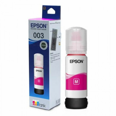 Изображение: Чернила EPSON 003 (C13T00V398) для СНПЧ EPSON L3210/L3216/L3218, пурпурные, ОРИГИНАЛЬНЫЕ