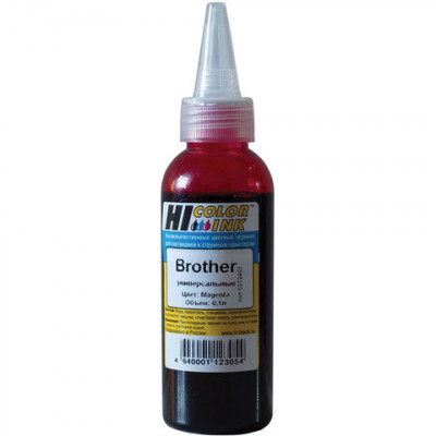 Изображение: Чернила HI-BLACK для BROTHER (Тип B) универсальные, пурпурные, 0,1 л, водные, 15070103861