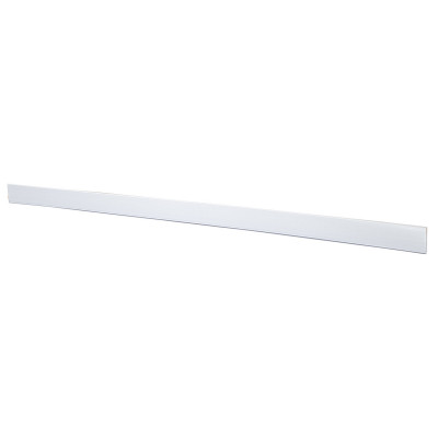 Изображение: Ценникодержатели полочные самоклеящиеся белые, 1000 мм, КОМПЛЕКТ 10 шт., DBR39, 197266