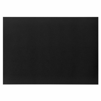 Изображение: Доска меловая А4 (21x29,7 см), немагнитная, без рамки, ПВХ, ЧЕРНАЯ, BRAUBERG, 238315