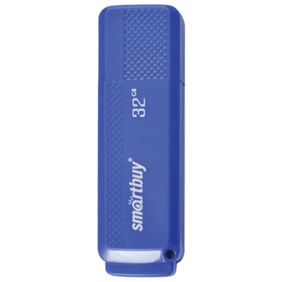 Изображение: Флеш-диск 32 GB, SMARTBUY Dock, USB 2.0, синий, SB32GBDK-B