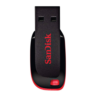Изображение: Флеш-диск 128 GB, SANDISK Cruzer Blade, USB 2.0, черный, SDCZ50-128G-B35