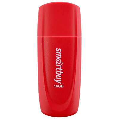 Изображение: Флеш-диск 16 GB SMARTBUY Scout USB 2.0, красный, SB016GB2SCR