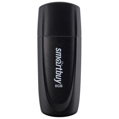 Изображение: Флеш-диск 8 GB SMARTBUY Scout USB 2.0, черный, SB008GB2SCK