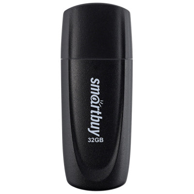 Изображение: Флеш-диск 32 GB SMARTBUY Scout USB 2.0, черный, SB032GB2SCK