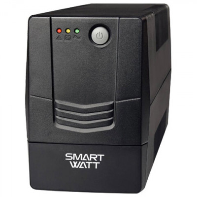 Источник бесперебойного питания SMARTWATT UPS UNI 850E, 850 ВА (510 Вт), 2 розетки, 3703020390008 Источник бесперебойного питания SMARTWATT UPS UNI 850E, 850 ВА (510 Вт), 2 розетки, 3703020390008