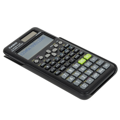 Изображение: Калькулятор инженерный CASIO FX-991ES PLUS-2 (162х77 мм), 417 функций, двойное питание, сертифицирован для ЕГЭ, FX-991ESPLUS-2S