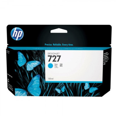 Изображение: Картридж струйный для плоттера HP (B3P19A) Designjet T920/1500, №727, голубой, 130 мл, оригинальный