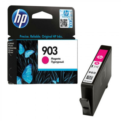 Изображение: Картридж струйный HP (T6L91AE) OfficeJet 6950/6960/6970, №903, пурпурный, ресурс 315 стр., оригинальный