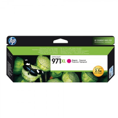 Изображение: Картридж струйный HP (CN627AE) OfficeJet Pro X576/476/451/551, №971XL, пурпурный, оригинальный, ресурс 6600 страниц