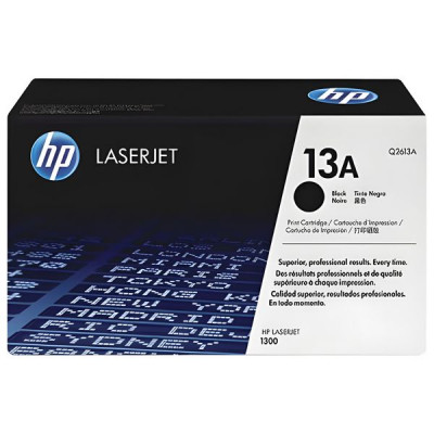 Изображение: Картридж лазерный HP (Q2613A) LaserJet 1300/1300N, №13А, оригинальный, ресурс 2500 страниц