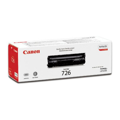 Изображение: Картридж лазерный CANON (726) LBP6200d, ресурс 2100 страниц, оригинальный, 3483B002