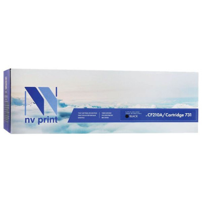 Изображение: Картридж лазерный NV PRINT (NV-CF210A/731Bk) для HP M251nw/M276nw/CANON LBP-7110Cw, черный, ресурс 1600 страниц