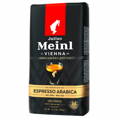 Изображение: Кофе в зернах JULIUS MEINL "Espresso Arabica Premium Collection" 1 кг, арабика 100%, ИТАЛИЯ, 89532