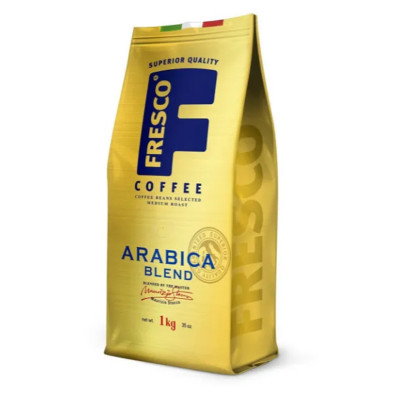 Изображение: Кофе в зернах FRESCO "Arabica Blend" 1 кг, арабика 100%