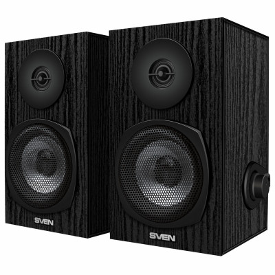 Изображение: Колонки компьютерные SVEN SPS-575, 2.0, 6 Вт, питание USB, черные, SV-016166