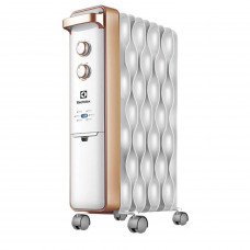 Обогреватель масляный ELECTROLUX EOH/M-9209, 2000 Вт, 9 секций, белый/золотистый, НС-1100763