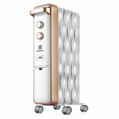Обогреватель масляный ELECTROLUX EOH/M-9157, 1500 Вт, 7 секций, белый/золотистый, НС-1100762 Обогреватель масляный ELECTROLUX EOH/M-9157, 1500 Вт, 7 секций, белый/золотистый, НС-1100762