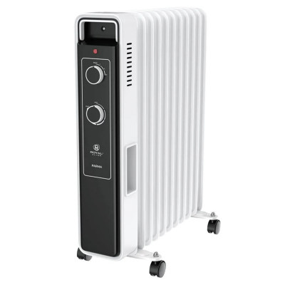 Изображение: Обогреватель масляный ROYAL CLIMA ROR-PR11-2500M, 2500 Вт, 11 секций, белый