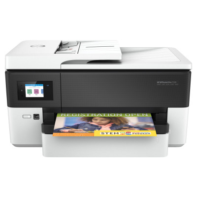 Изображение: МФУ струйное HP OfficeJet Pro 7720 "4 в 1" А3, 22 стр./мин, 30000 стр./мес., 4800х1200, ДУПЛЕКС, АПД, Wi-Fi, сетевая карта, Y0S18A