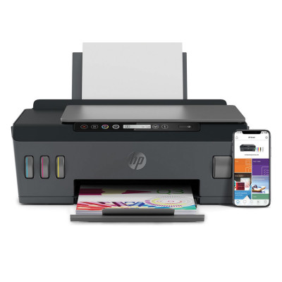 Изображение: МФУ струйное HP Smart Tank 515 "3 в 1" А4, 11 стр./мин, 4800х1200, Wi-Fi, Bluetooth, сетевая карта, СНПЧ, 1TJ09A