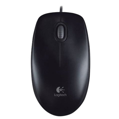 Мышь проводная LOGITECH B100, USB, 2 кнопки + 1 колесо-кнопка, оптическая, черная, 910-003357 Мышь проводная LOGITECH B100, USB, 2 кнопки + 1 колесо-кнопка, оптическая, черная, 910-003357