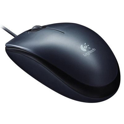 Мышь проводная LOGITECH M90, USB, 2 кнопки + 1 колесо-кнопка, оптическая, черная, 910-001794 Мышь проводная LOGITECH M90, USB, 2 кнопки + 1 колесо-кнопка, оптическая, черная, 910-001794