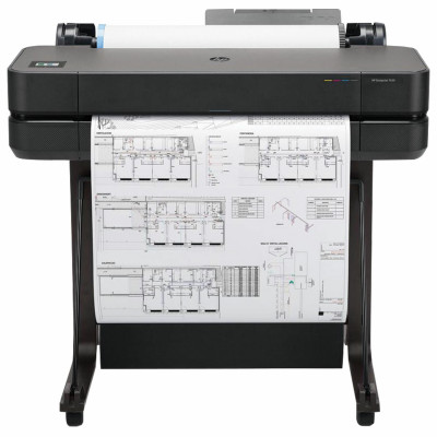 Изображение: Плоттер HP DesignJet T630 24" A1, Wi-Fi, сетевая карта, с подставкой, 5HB09A