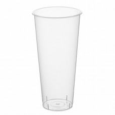 Стакан одноразовый пластиковый, прозрачный, сверхплотный, 650 мл, "Bubble Cup", ВЗЛП, 1022ГП