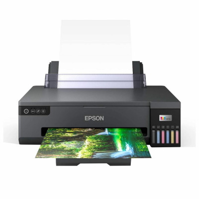 Изображение: Принтер струйный EPSON L18050 А3+, 22 стр./мин, 5760x1440, печать на CD/DVD, Wi-Fi, СНПЧ, C11CK38403