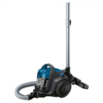 Изображение: Пылесос BOSCH BGS05A220 с контейнером "циклон", 700 Вт, мощность всасывания 300 Вт, синий
