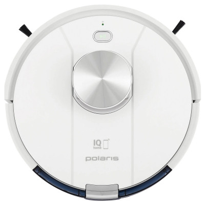 Изображение: Робот-пылесос POLARIS PVCR 3900 IQ Home Panorama Aqua, влажная уборка, контейнер 0,45 л, работа до 2-х ч, белый, 60287