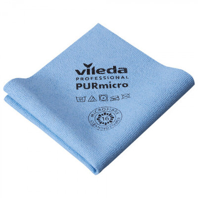 Салфетки VILEDA PROFESSIONAL "ПУРмикро Актив" КОМПЛЕКТ 5 шт., супервпитывание, микроволокно, синий, 38х35 см, 174046 Салфетки VILEDA PROFESSIONAL "ПУРмикро Актив" КОМПЛЕКТ 5 шт., супервпитывание, микроволокно, синий, 38х35 см, 174046