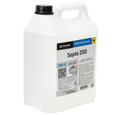Изображение: Средство моющее c дезинфицирующим эффектом 5 л PRO-BRITE SEPTA 200, концентрат, 191-5