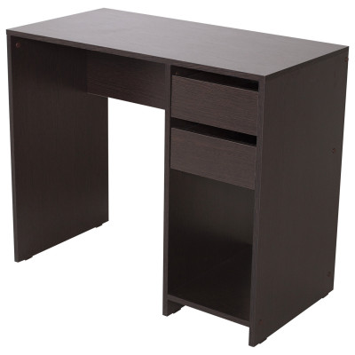 Изображение: Стол письменный/компьютерный BRABIX "Scandi CD-017", 900х450х750 мм, 2 ящика, венге, 641896, ЦБ013706-3