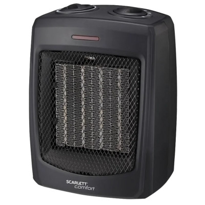 Изображение: Тепловентилятор SCARLETT SC-FH1.511MC, 1500 Вт, 3 режима работы, черный