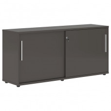 Шкаф низкий EDIS ELC 1643, мокко/белый, 1606х430х750 мм