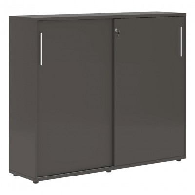 Изображение: Шкаф средний EDIS EMC 1643, мокко/белый, 1606х430х1355 мм