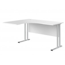 Стол эргономичный левый IMAGO-M 140x120 см, белый