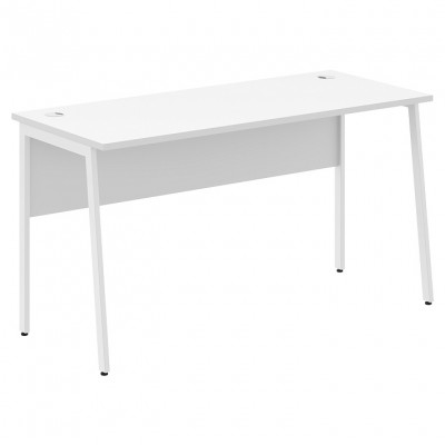 Изображение: Стол рабочий IMAGO PLUS СП-3.1P, белый/белый, 1400х608х755 мм