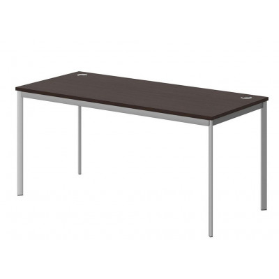 Изображение: Стол рабочий IMAGO-S 160x72 см, венге магия/алюминий
