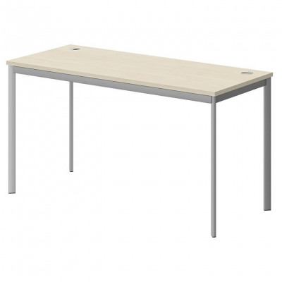 Изображение: Стол рабочий IMAGO-S 140х60, Клен/Алюминий