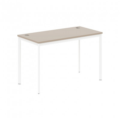 Изображение: Стол рабочий IMAGO-S СП-2.1S, мокачино/белый, 1200х600х755 мм