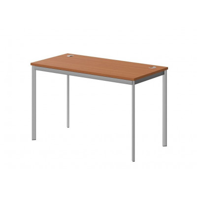 Изображение: Стол рабочий IMAGO-S 120x60 см, груша ароза/алюминий