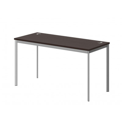 Изображение: Стол рабочий IMAGO-S 140x60 см, венге магия/алюминий