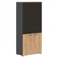 Шкаф комбинированный JAY JHC 85.7, дуб бофорд/антрацит, 856х452х1949 мм