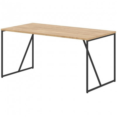 Стол LOFTIS, 156х80, Дуб Бофорд/Черный Стол LOFTIS, 156х80, Дуб Бофорд/Черный