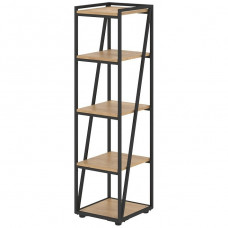 Шкаф-стеллаж LOFTIS LMMC 40, дуб бофорд, 400х430х1517 мм