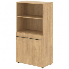 Шкаф-стеллаж LOFTIS LMC 80.5, дуб бофорд, 800х430х1517 мм