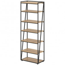 Шкаф-стеллаж LOFTIS LMHC 80, дуб бофорд, 800х430х2253 мм